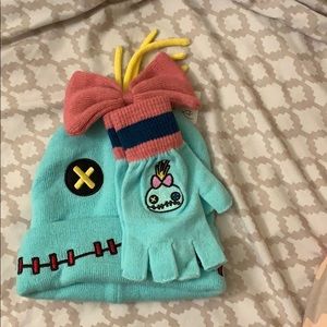 Beanie and mitts